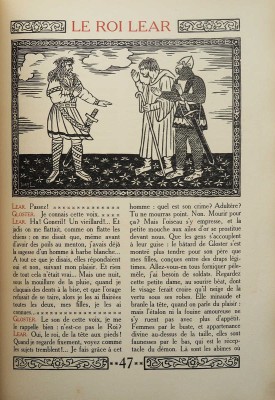 [Шекспир У. Король Лир / Пер. Пьера Лоти и Эмиля Веделя; ил. ксилогр. Жана Лебедева]. Paris, 1916.
